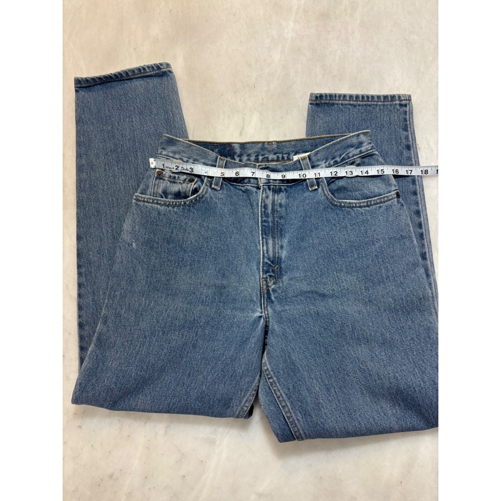 VintageLevi Strauss 550 Relaxed Fit Tapered Leg Blue Denim Jeans Mens Size 10 M - Picture 7 of 12